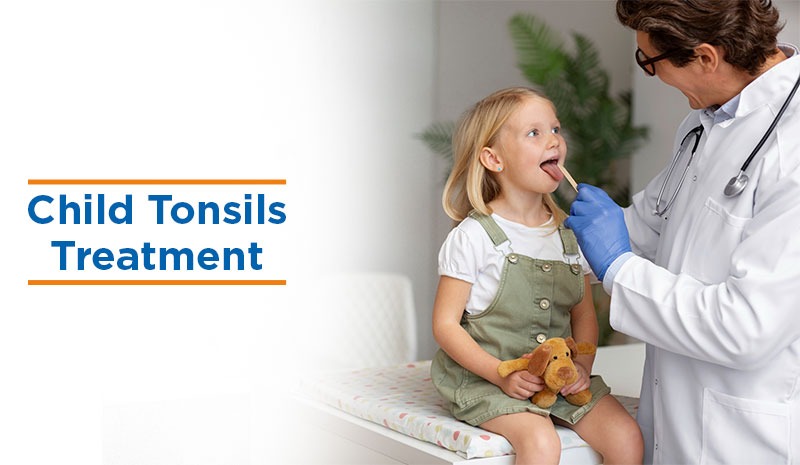 Child Tonsils Treatment